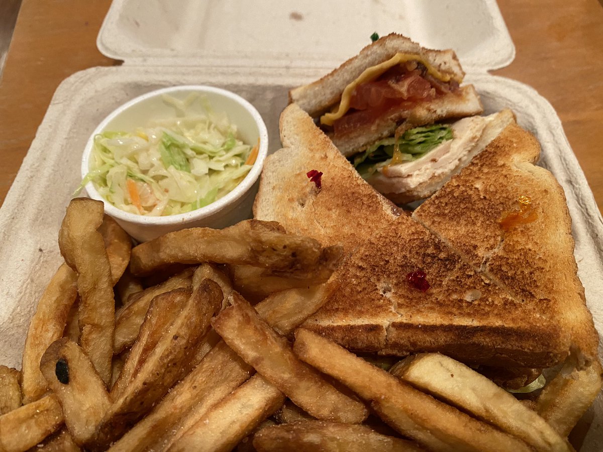 This thread is exclusively for the clubhouse sandwiches I eat while on the road. But I won’t be travelling far for a while, so I ordered one in from a local restaurant tonight. A club via delivery just isn’t the same. Lesson learned.