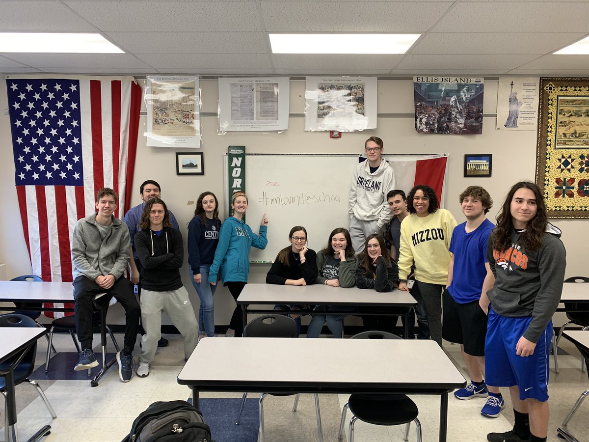 2nd Hour AP Am Gov is saying #strivefor5StJoe #imlovinitatschool <a href="/DCLau5/">David Lau</a> <a href="/CHS_Indians/">St. Joe Central HS</a>