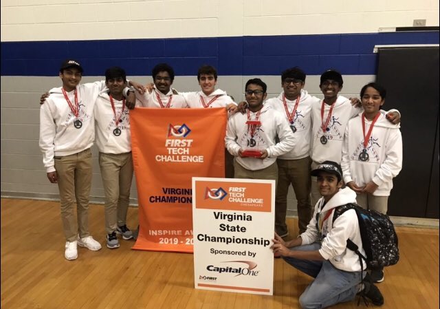 8719 Quantum Leap (@ql8719) on Twitter photo Great time today at the <a href="/FIRSTChesapeake/">FIRST Chesapeake</a> Virginia State Championship. Although we faced mechanical issues with our robot, we were honored to be named the Virginia State Inspire award winner! We are excited to be representing @OhioFTC at the Detroit World Championship in April! Great time today at the <a href="/FIRSTChesapeake/">FIRST Chesapeake</a> Virginia State Championship. Although we faced mechanical issues with our robot, we were honored to be named the Virginia State Inspire award winner! We are excited to be representing @OhioFTC at the Detroit World Championship in April!