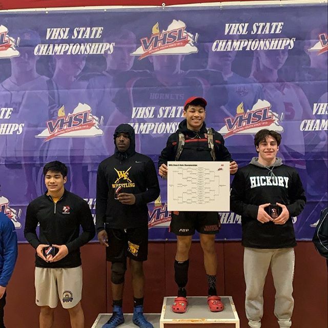 NRWarriors's tweet photo. Congratulations Matthew Henson, Class 5 Wrestling Champion (182 lb)! #WeAreNR https://t.co/Cq2LypFmnF https://t.co/IUggHWqxk7