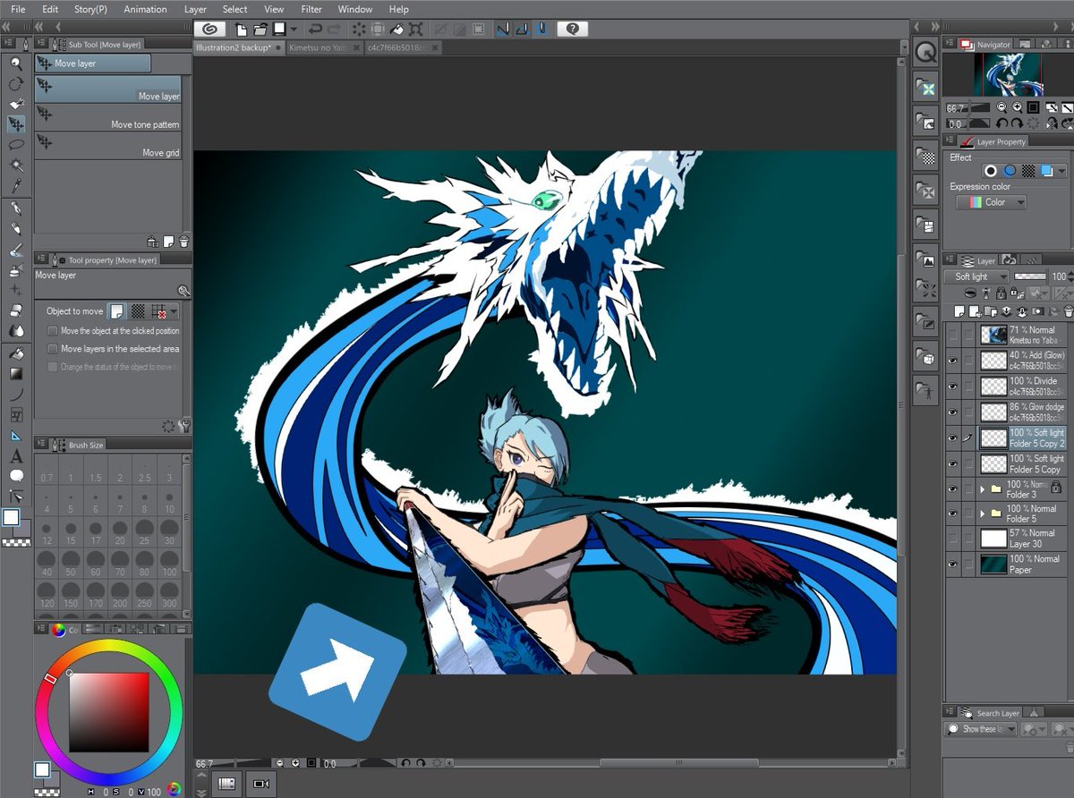 JPYamashita's tweet photo. 70% complete....
#ClipStudioPaint #NARUTO #anime #animegirl #art #drawing #sketch #digitalart #azurefang https://t.co/7ZUPhfREM6 https://t.co/pCXY8qTIyJ