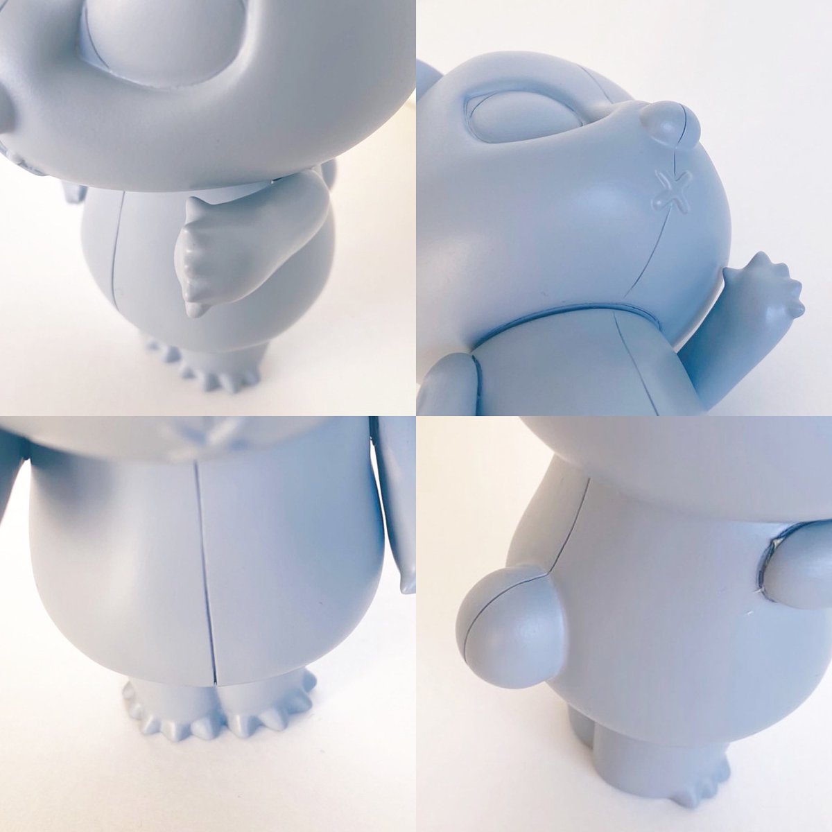 ToockeyPotter's tweet photo. Toockey is Cat and Bear.🐻🐱
The left is a cat, the right is a bear. 
So Toockey's nails of hand are 5. But, the nails of left foot are 4.
The nails of right foot are 5.
This is a special point!!!
✨⭐️

#moo #dreamooland #toockey #pottery #sofvi #sofvitokyo #doll #トーキー https://t.co/XKF3AhLI4t