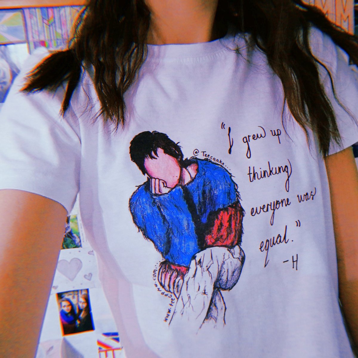 I grew up thinking everyone was equal. - <a href="/Harry_Styles/">Harry Styles.</a> 

teecaake.com/shop 💕