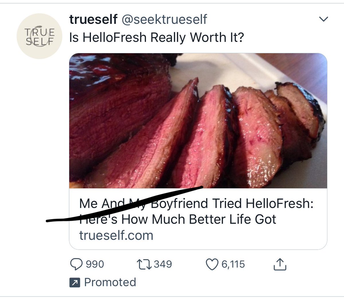 ProfKarimKhan's tweet photo. Writing: “My boyfriend and I ... “
🤦🏻♂️🤦🏻♂️🤦🏻♂️. Test it in singular. If “Me tried Hello Fresh ... “ sounds ok to you then go with “My boyfriend and me ... ”. #SubjectObject. https://t.co/whTTj2o0EE