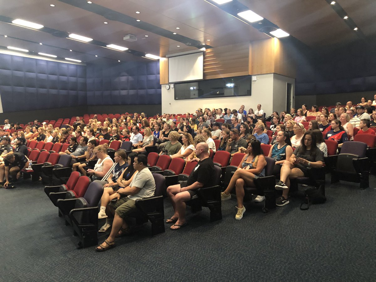 Last but not least the u15s girls players and parents attending the <a href="/northernfnl/">Northern FNL</a> Representative squad induction day <a href="/latrobe/">La Trobe University</a>