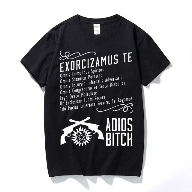 SlowlyDedicated's tweet photo. Come and always remember the incantation from Supernatural. 😈https://t.co/bqdtax5O0x
#Supernatural #SamandDean #supernatural #tshirt #shirt #shortsleeve https://t.co/URBfVdWsVt