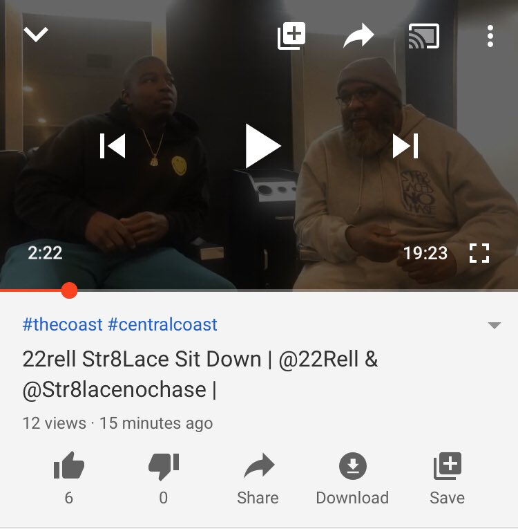 its22Rell's tweet image. New interview with my family @MrStr8Lace 🚨🚨🚨 Check it on @youtube  #CentralCoast #Cali #str8likedat youtu.be/mLS5hPau47k