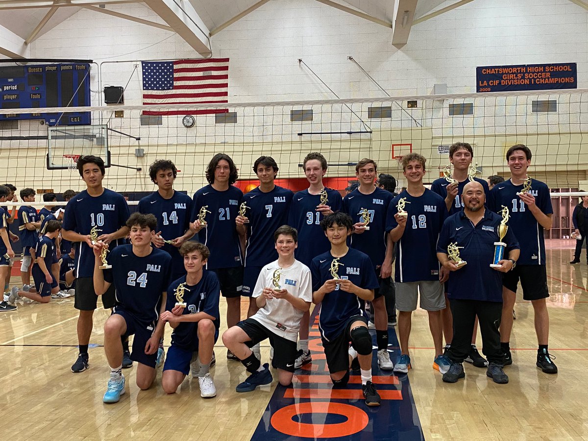 Boys JV Volleyball goes 7-0 in their first competition of the season at the <a href="/ChatsworthVB/">Chatsworth VB</a> Invitational, beating West Ranch in the Final! Sophomore Setter Ben Martin was All-Tournament and Middle Blocker Ryder Cataldi named MVP!