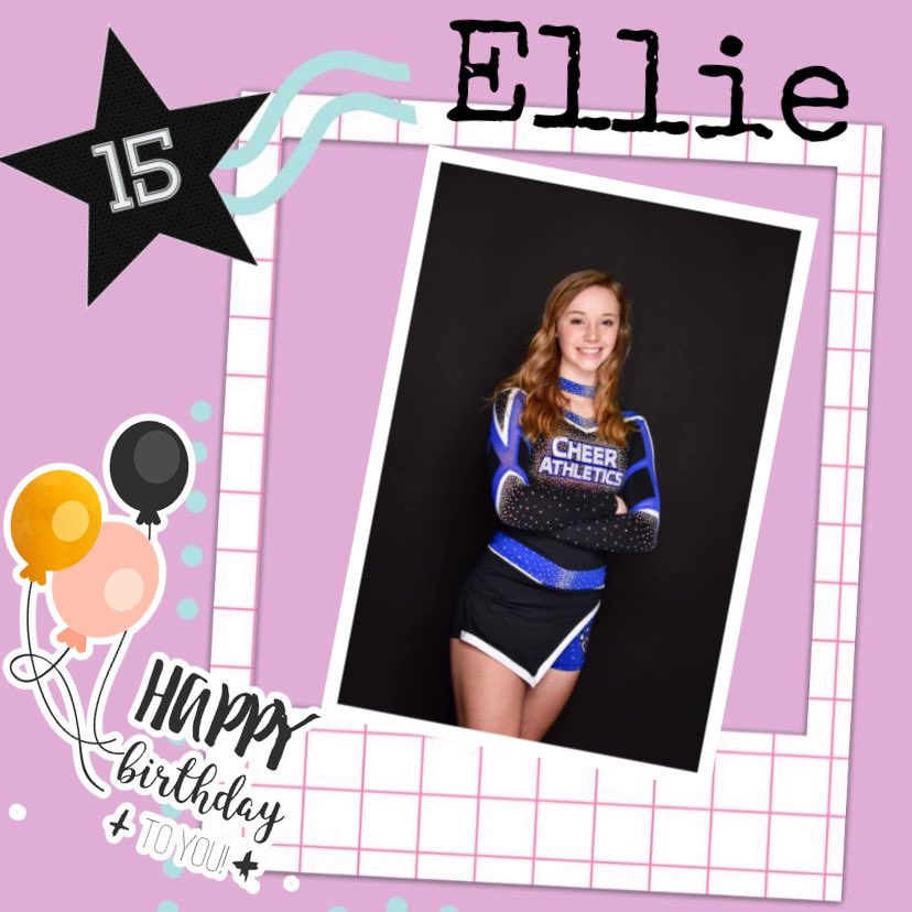 CA_JrRoyalty's tweet photo. HAPPY BIRTHDAY (yesterday) to one of our backspots ELLIE!!! ๐ฅณ Hope you had a wonderful 15th bday! #hbd #j6squad https://t.co/u44G6XQTZ6