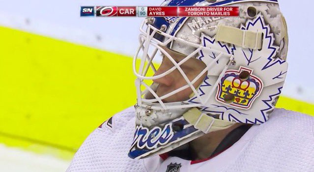 WE GOT A ZAMBONI DRIVER IN NET