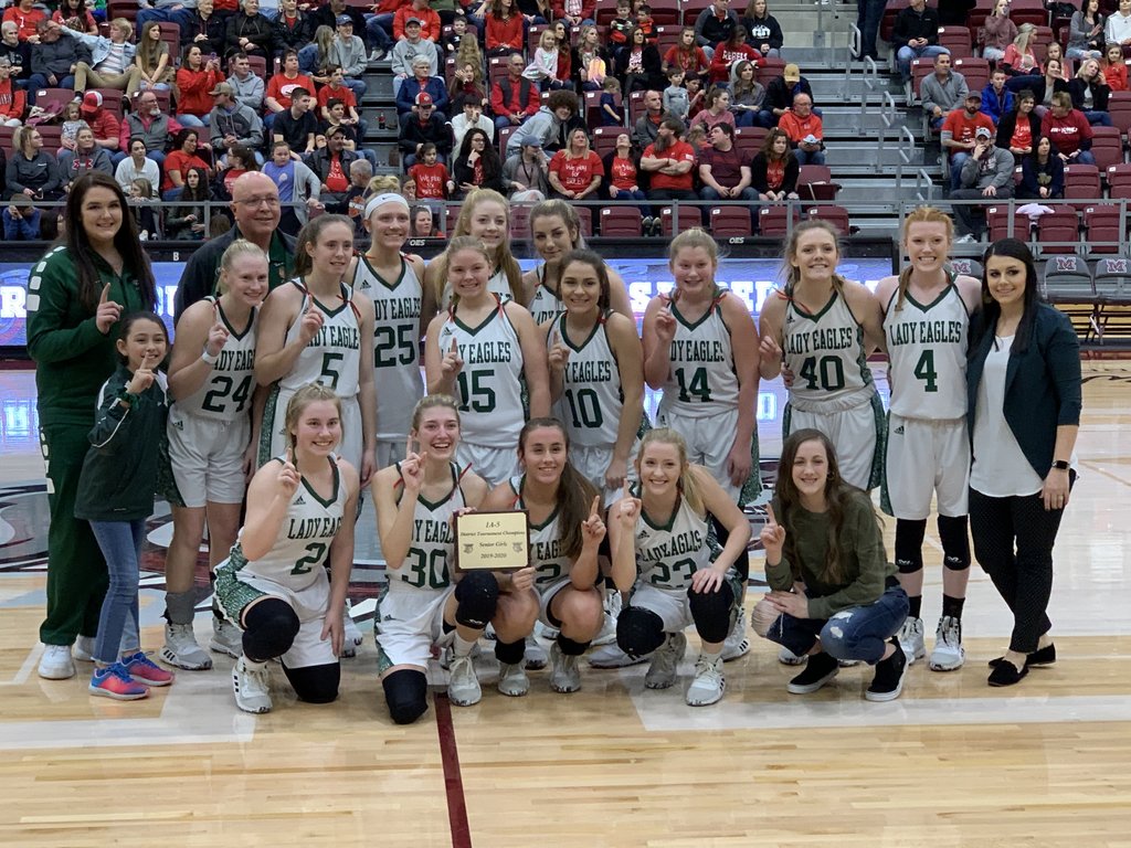 WSEagles's tweet photo. Congratulations to the Lady Eagles and Coach Megan Berry on their victory tonight in the finals of the District Tournament! After finishing 2nd in conference play, they defeated Rural Special 41-29 to earn a No. 1 seed in next week’s regional tournament at Bradford. https://t.co/6vOEvF7GRF