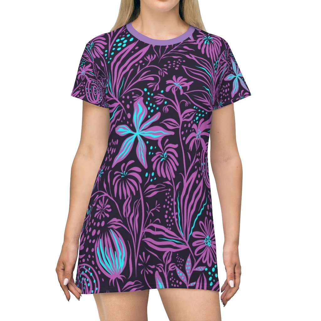 EleasDesigns's tweet photo. Purple Flowers All Over Print T-Shirt Dress, Purple Flowers shirtdress, Purple shirtdress, Purple floral shirt dress https://t.co/DITMNdunoX

#purpleshirtdress #floralshirtdress #floraltshirtdress #shirtdress #shirtdresses #tshirtdress https://t.co/FRAQFPZ95k