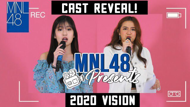 ABSCBN's tweet photo. More than singing and dancing, these MNL48 girls will prove that they can do acting, too! Get to know more about the cast of MNL48 Presents: 2020 Vision. https://t.co/aSBvXayKl2 https://t.co/cZtQTGJRWp