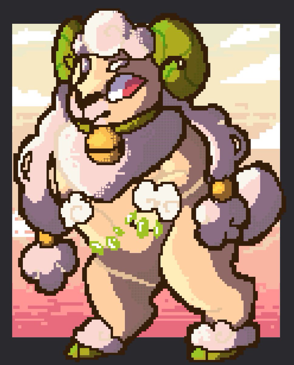 CabbageFirey's tweet photo. Pixel shot fanart for @griffinnugget https://t.co/QCpOzi52jz