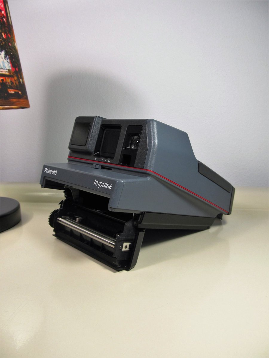 MaLanterne's tweet photo. Camera Polaroid Impulse Instant Camera SX70 type instant film Camera Retro Camera 70s Grey color https://t.co/zJhtK7I2kJ #Summer Dress #Holidays #Spring #GIFT #FREESHIPPING #Wedding #Vintage #April Fools #Retro #Vintage Fashion #CameraGift https://t.co/HFESEaYRDy