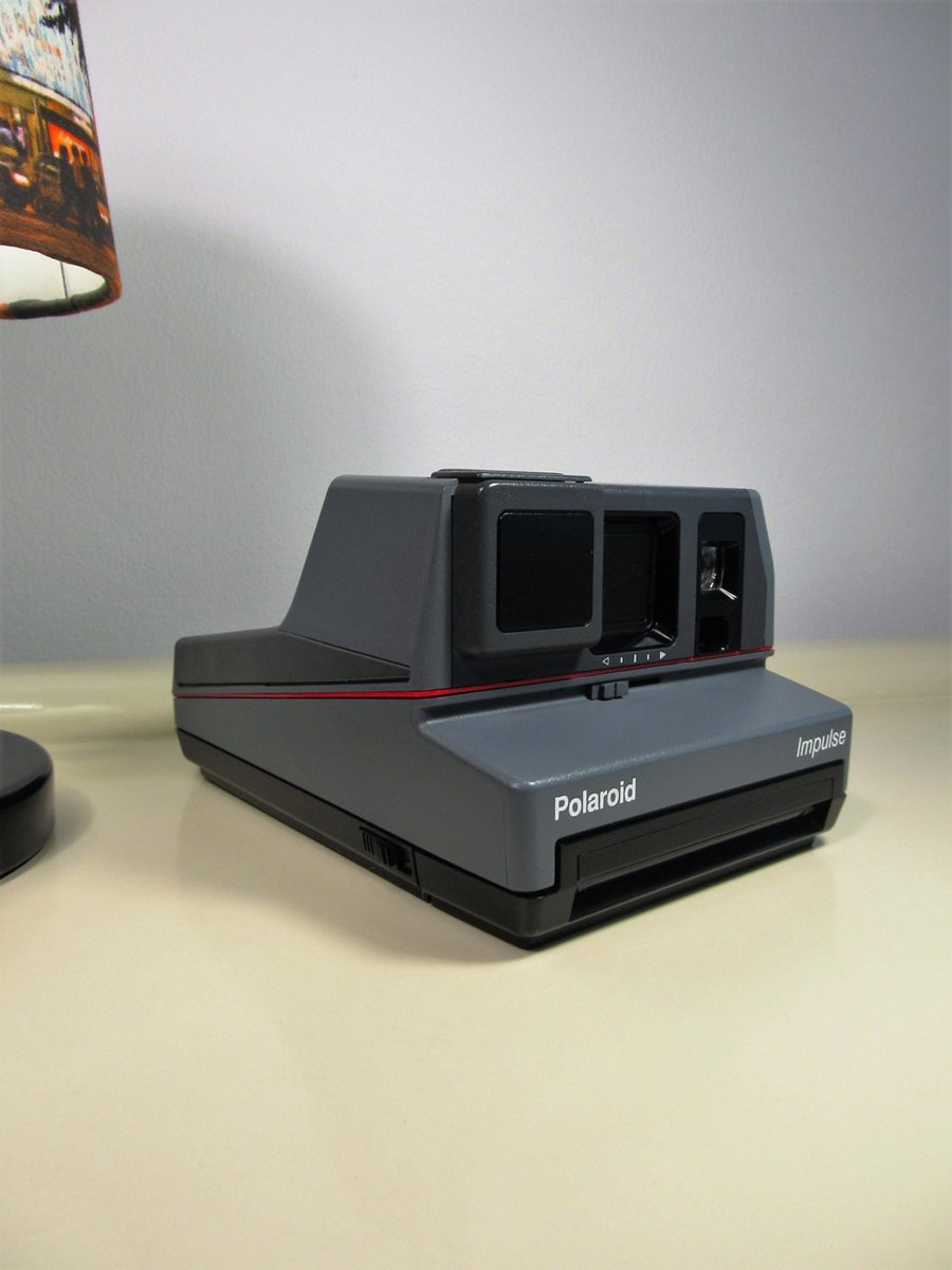 MaLanterne's tweet photo. Camera Polaroid Impulse Instant Camera SX70 type instant film Camera Retro Camera 70s Grey color https://t.co/zJhtK7I2kJ #Summer Dress #Holidays #Spring #GIFT #FREESHIPPING #Wedding #Vintage #April Fools #Retro #Vintage Fashion #CameraGift https://t.co/HFESEaYRDy