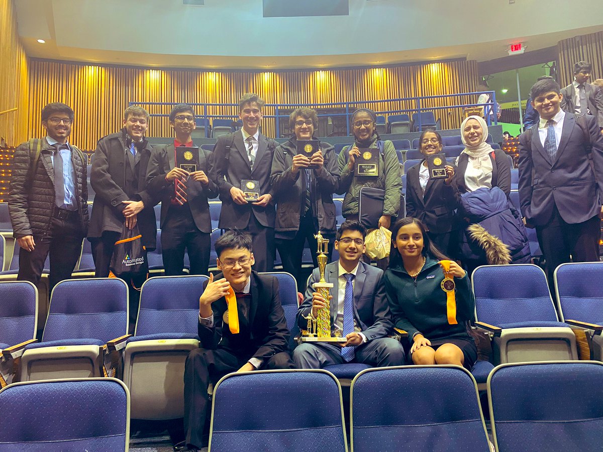 Conant High School places 2nd at the ICDA State Invite. Two all-state debaters and a few first and second place speakers. IHSA state up next!