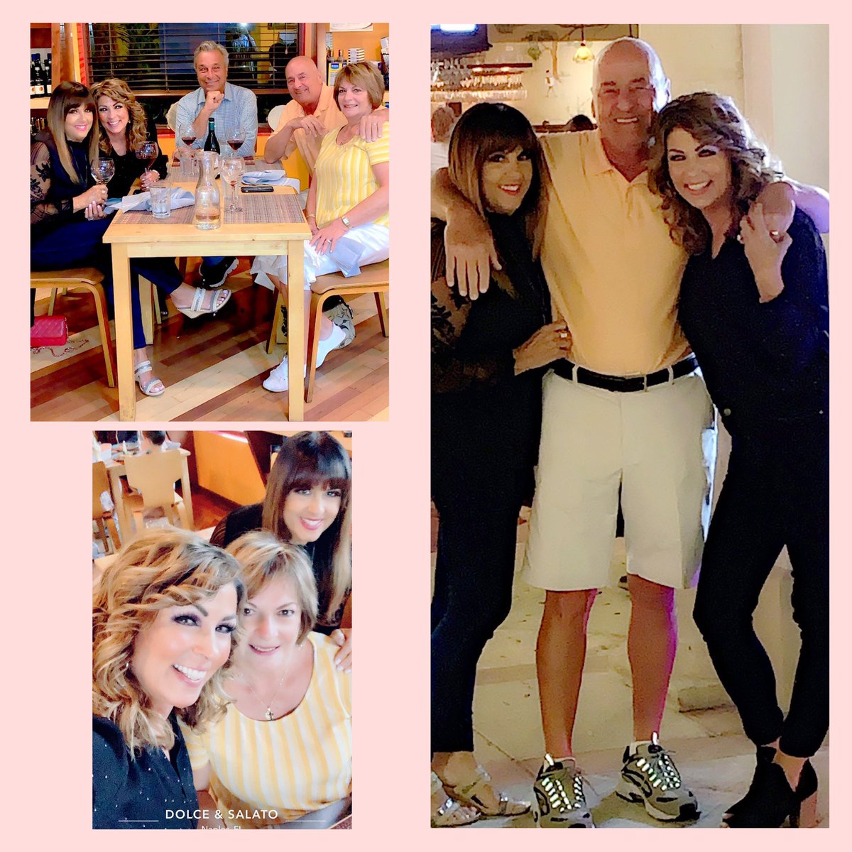 sianetta's tweet photo. #NaplesLife with the fam 🌴☀️💗💙#ZeoliArmy #SouthernDivision https://t.co/ONqYBOyHcG