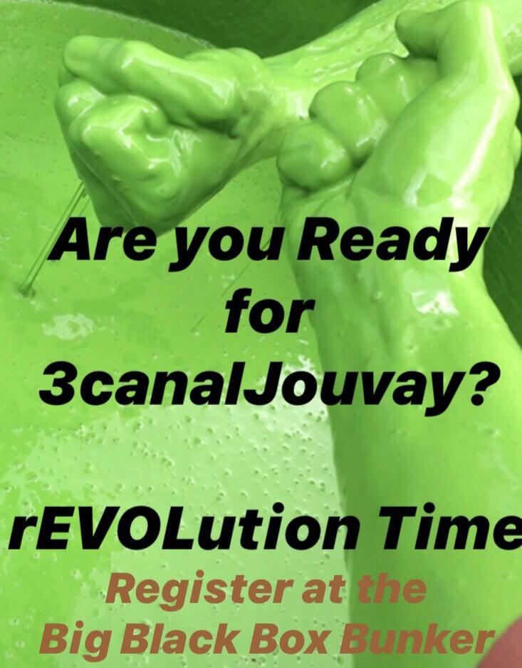 “Ranks + Divisions come together + band yuh belly is time to conquer!”⁣⁣⁣ Is rEVOLution Time, ⁣⁣⁣ We raining Bullets of LOVE, ⁣⁣⁣ Enlist now + come dong! 💚⁣ #3canal #carnival2020 #revolutiontime #bigblackbox #carnival #trinidadandtobago #jouvay #trinidadcarnival