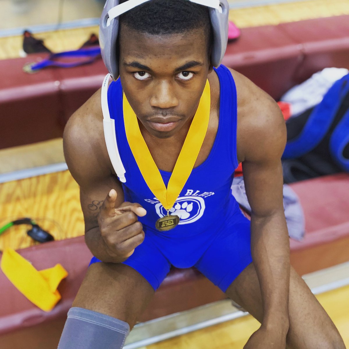 SBluffAthletics's tweet photo. Congratulations to @AlijahJordan23 on qualifying for the 2A Wrestling State Championship! Alijah will compete next weekend in Anderson.

#BringHomeTheGold #BluffStrong https://t.co/tYEOhuCKnX
