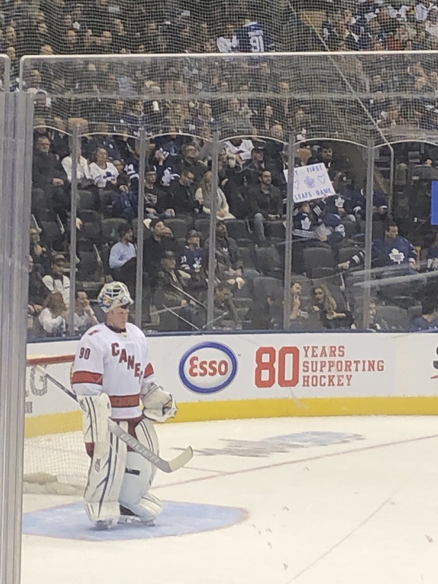 harvsr's tweet photo. David Ayers first NHL game as EBUG ... sign is perfect! https://t.co/XRmQdf7rTX