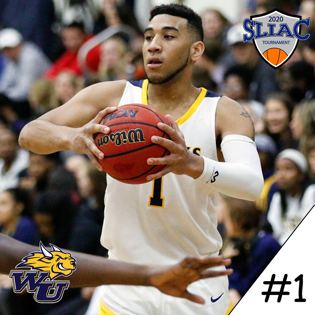 SLIAC's tweet photo. 🚨 Who is ready for some madness? Here is your 2020 SLIAC Men's Basketball Championship field 🏀 #SLIACtion #d3hoops

1️⃣ @GorlokSports 
2️⃣ @GUPanthers 
3️⃣ @FBUGriffins 
4️⃣ @BlackburnBeaver https://t.co/tLuIUCVpwf