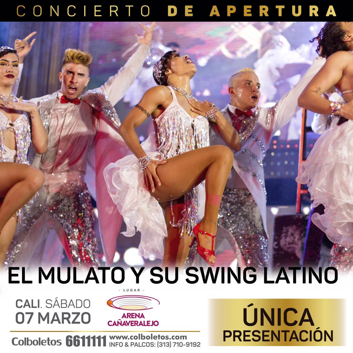 Colboletos's tweet photo. Inigualables... llevan la salsa en el alma, y exaltan el nombre de Cali por el mundo. 

Prepárate para bailar en #sondecaliediciónlimitada con estos invitados de lujo. 

📌Compra aquí: https://t.co/8XqaVBDG6B https://t.co/7idWJMGsOY