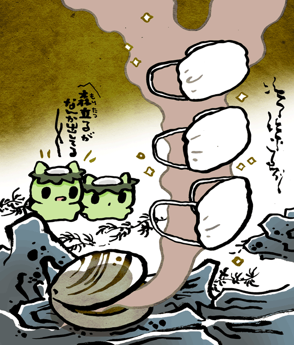 #妖界東西新聞【もりたつるますく】https://t.co/MEGH6SIUmK 