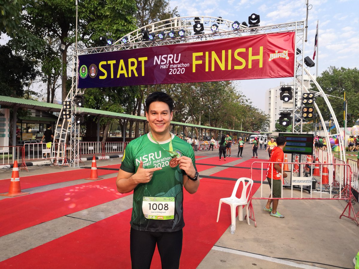 kritkrittapas's tweet photo. #NSRUMINIHALFMARATHON2020
#ดีใจที่ได้เจอทุกคนนะครับ 😊💓
#nsru #NSRUHALFMATATHON https://t.co/62k9egVpj7