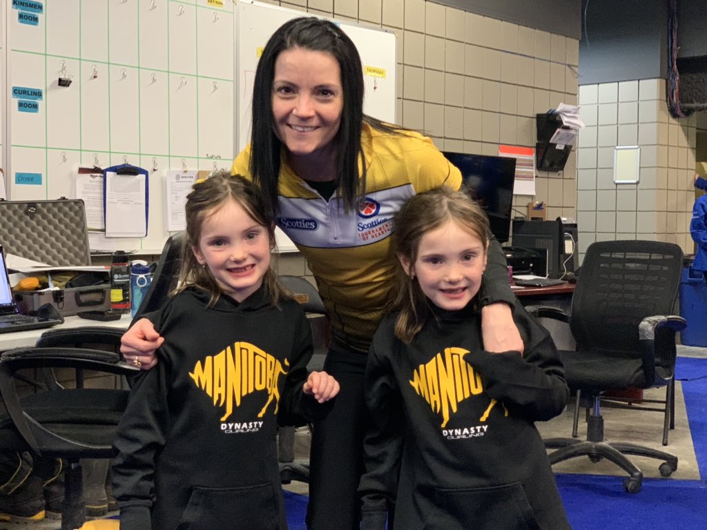 More smiles with Mom. Kerri Einarson and her identical twin daughters ...