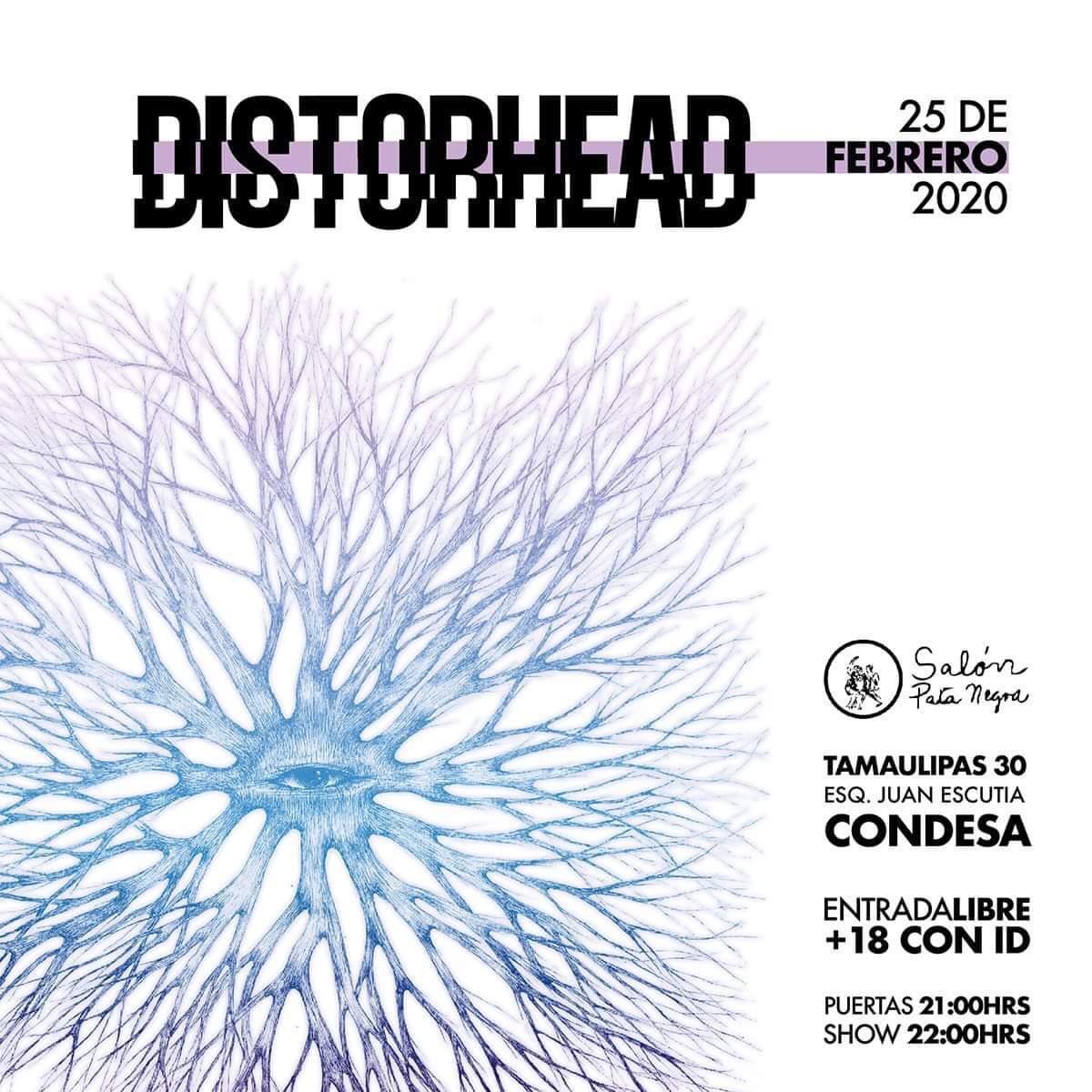 HologramaMx's tweet photo. .⁦@distorhead⁩ se presenta el 25 de febrero en ⁦@patanegramx⁩ Condesa. 

+18 https://t.co/UEYpPnWahn