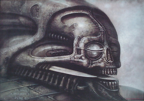 #DUNE by H.R Giger.