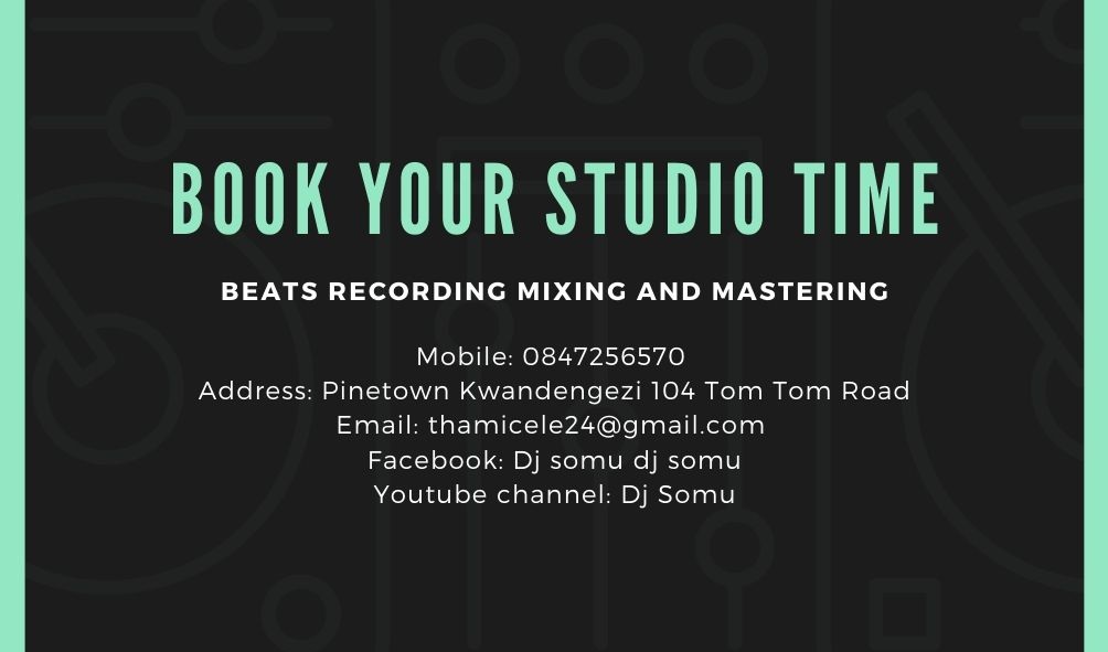 DjsomuSA's tweet photo. Book your studio session now call us now on 0847256570/
Dm me,Beat, Recording at the Lowest prices we are around Durban(Pinetown Kwandengezi) https://t.co/ksOfzLf5hl