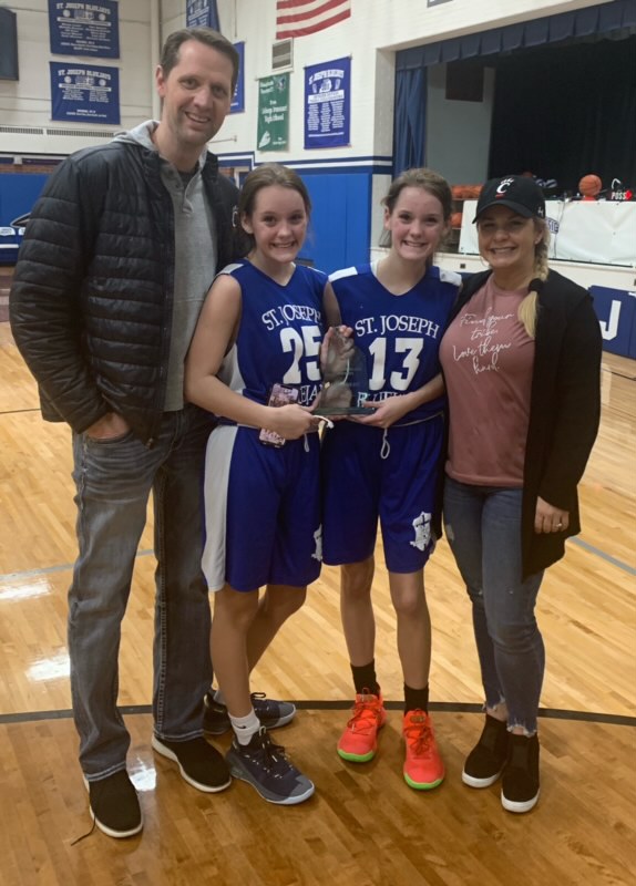 Congratulations to 7th Grade St. Joseph Bluejays for winning the Diocesan Championship!! and to my 2 fav players <a href="/JayleeB10/">Jaylee Brannen</a> <a href="/Katelynb33/">katelyn brannen</a>  Great Season!! Champions!!