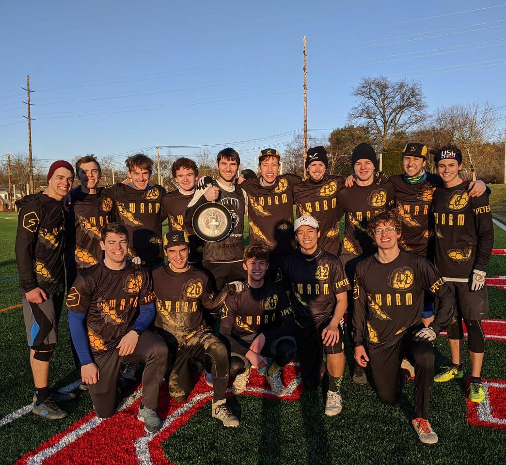 GCCUltimate's tweet photo. Swarm is starting the szn off hot by winning our One Day Warm-up! @cedarvilleuf Shout out to @Horsecows @AkronGoonsquad @AHellbenders @IUPUltimate @HarmfulSwallowd for some great ultimate today! https://t.co/XJQDNyBqa1
