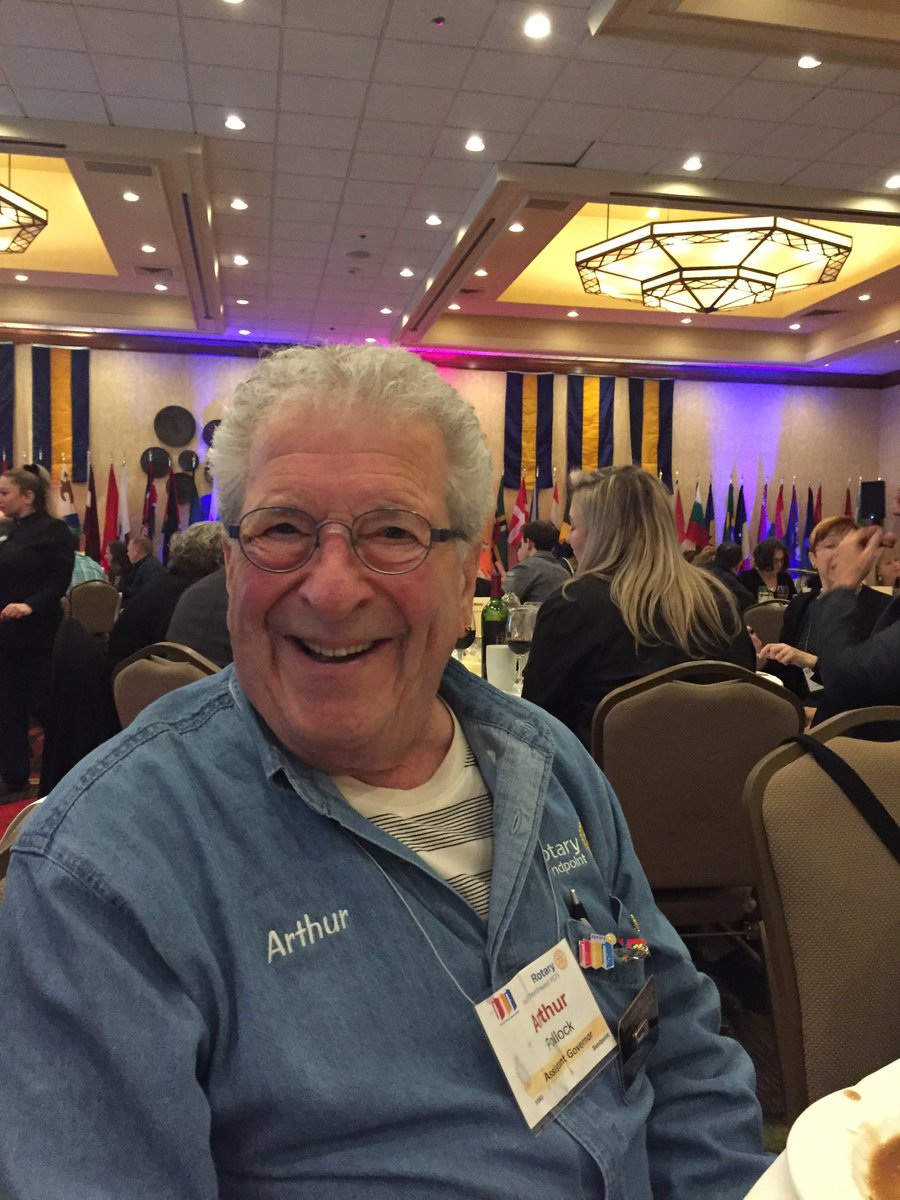My friend Arthur. #RotaryPNWPETS