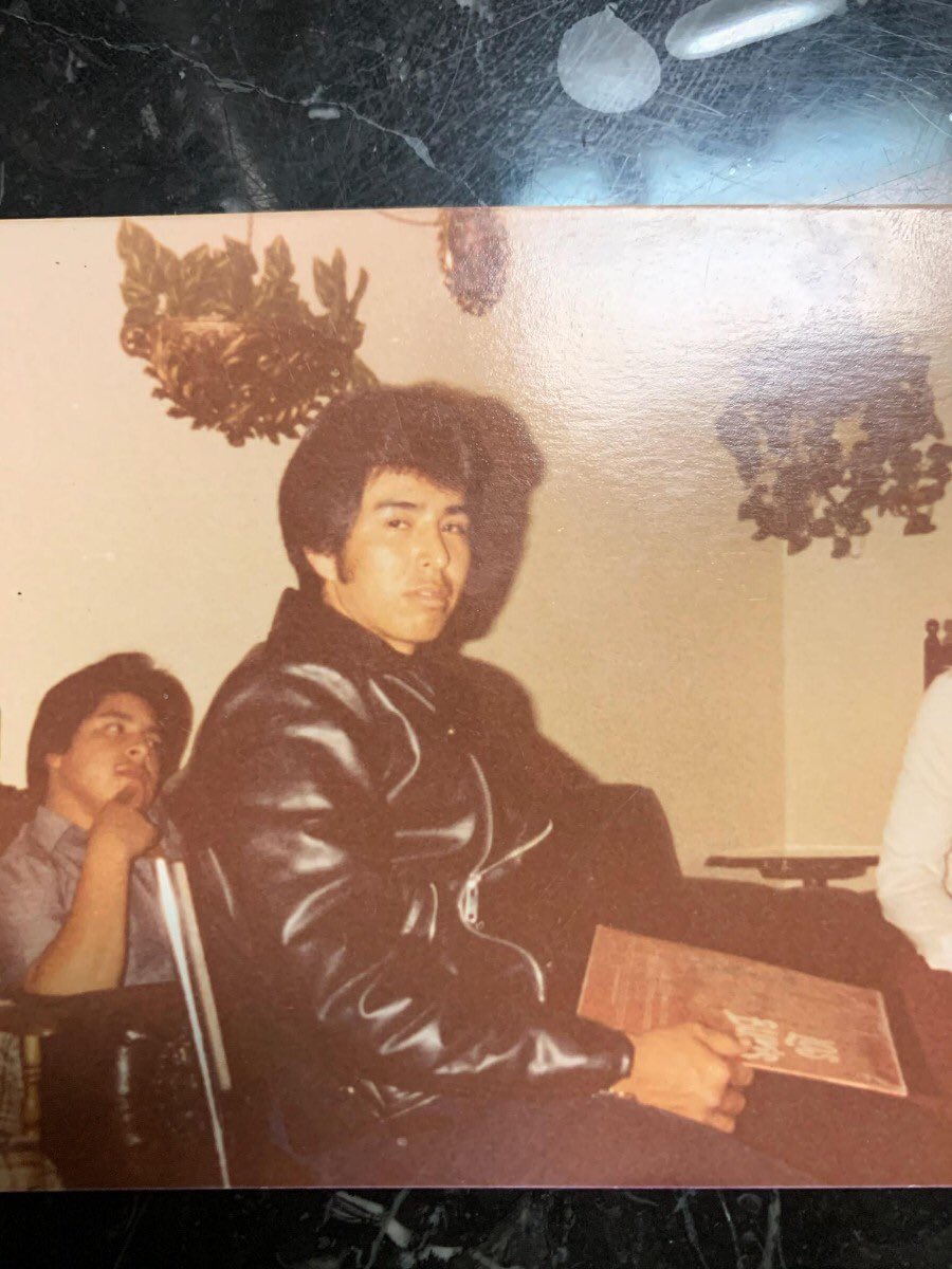 Faze714's tweet image. my dad when he was 23 vs me at 21 any similarities?