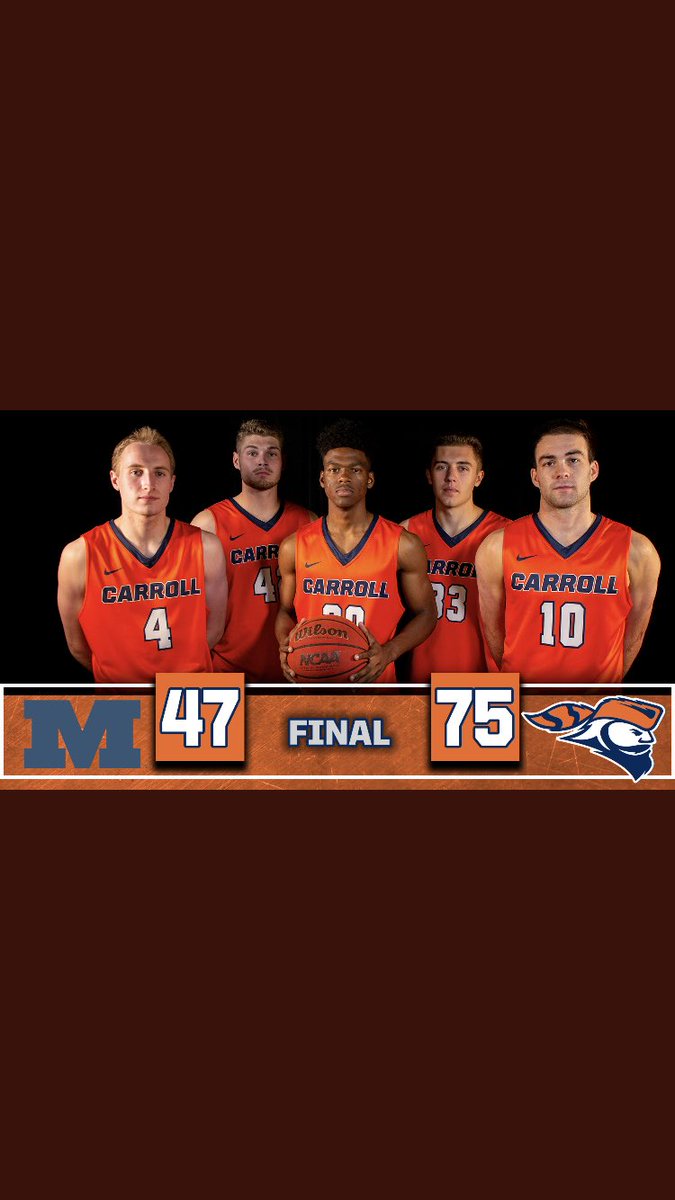 Pio_CarrollMBB's tweet photo. Thank You Seniors! 
Carroll Men's Basketball Senior Day Tribute - Dear Basketball https://t.co/UTfN0bdZnC https://t.co/PSWV8vDz59