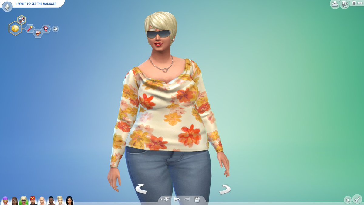 I make only the best Sims creations. 