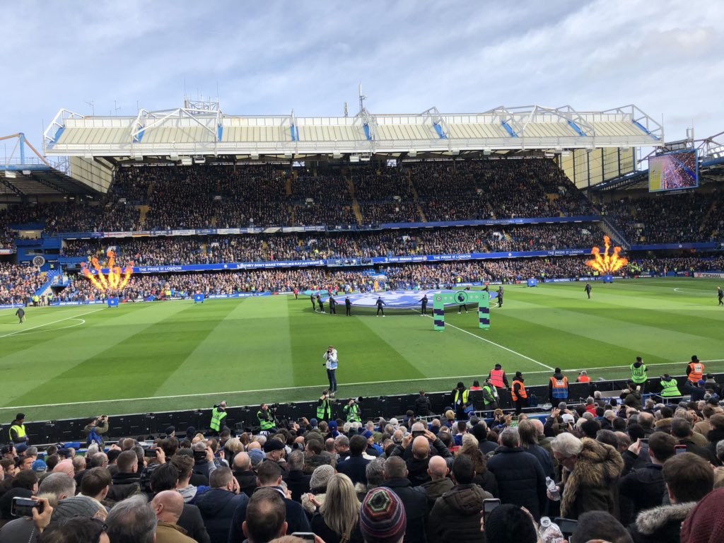 asa149's tweet photo. Great seat. Great view. Great atmosphere. Great game. Great result. Great three points. Thank you Chelsea FC for the match ticket. £70 for West Stand Lower. Chelsea 2-1 Tottenham (Saturday 22nd February 2020) https://t.co/zybA4NEFQh