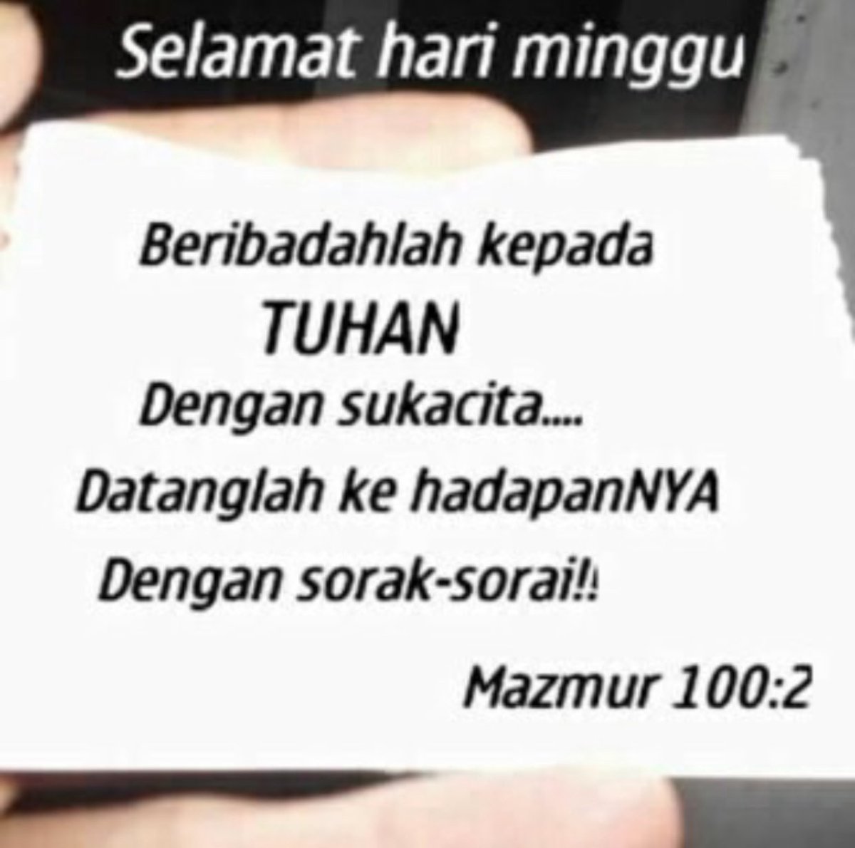 DennyDSP77's tweet photo. Happy Blessed Sunday 😇
@Penyuka_ombak @YohanesMariono 🙏
#happyworship
#happyserving https://t.co/3LEjVe4SJD