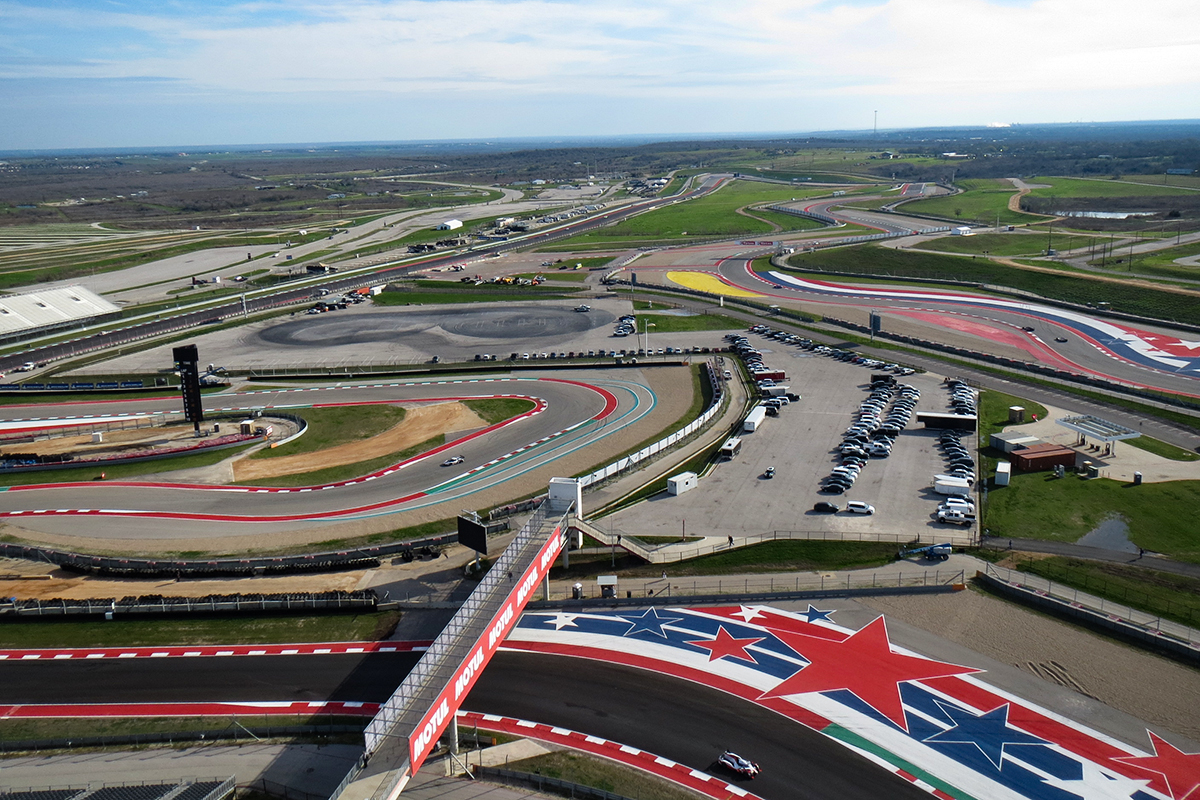 Toyota Gazoo Racing Wec 6hcota を高さ76 5mから観戦 サーキット オブ ジ アメリカズのシンボル オブザベーション タワー からの眺め Ts050 Hybridが豆粒のような小ささです 国内でこんな高いところから見れるのは 鈴鹿サーキット