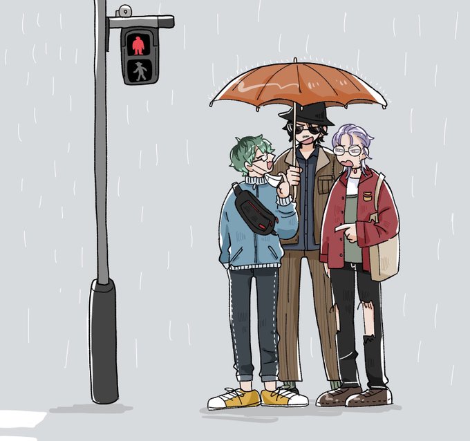 「複数の男性 雨」のTwitter画像/イラスト(新着)｜15ページ目