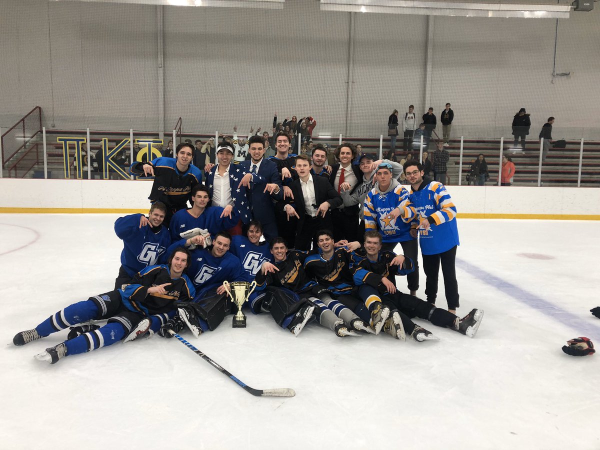 Congratulations to <a href="/PiKappGVSU/">Grand Valley Pi Kapp</a> on the dub! Thank you to everyone who came out to the tournament! It was a good time, eh? #GVSUGreekLife
