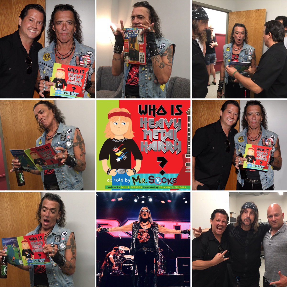 HEAVYMETALHARR1's tweet photo. Thank you Stephen Pearcy from RATT! We loved you since the beginning!! #RATTNROLL #heavymetal #heavymetalharry #read #childrensbook #socialskills #musicisuniversal #mrsocks #mrsocksworldofrock #friendship https://t.co/P9FmVitFWK