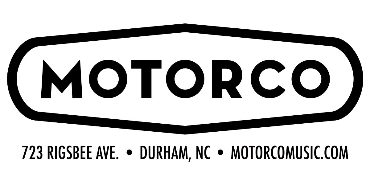 UPCOMING AT MOTORCO

Tue Feb 25 - Durham Mardi Gras

Wed Feb 26 - The Monti StorySLAM

Thu Feb 27 - GNAWA LANGUS / BUILDING BRIDGES: MUSLIMS IN AMERICA

Sat Feb 29 - OM

Sun Mar 1 - School of Rock Chapel Hill Mid-Season Showcase

motorcomusic.com