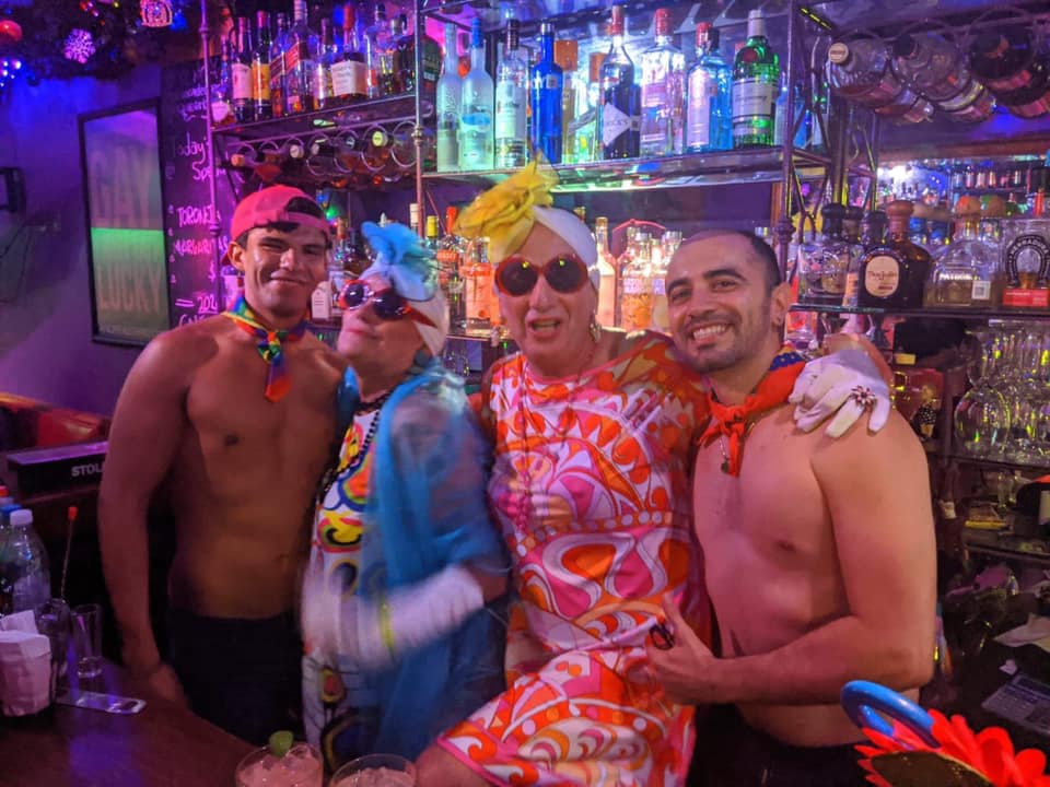 AnonimoVideoBar's tweet photo. ALWAYS a party at Anonimo!
#lgbtq #puertovallarta https://t.co/o6VFrWRtS1