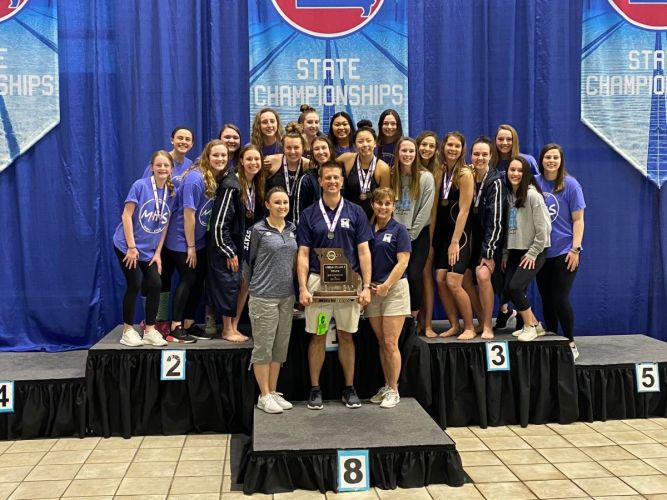 Marquette Wins Back-to-Back Missouri Girls Class 2 Title; Reagan Cathcart, Ella Pearl Set Records - wp.me/p56Jja-1KQb <a href="/MarquetteStangs/">Marquette Mustangs</a> <a href="/MarqSwimDive/">MHS Swim and Dive</a>