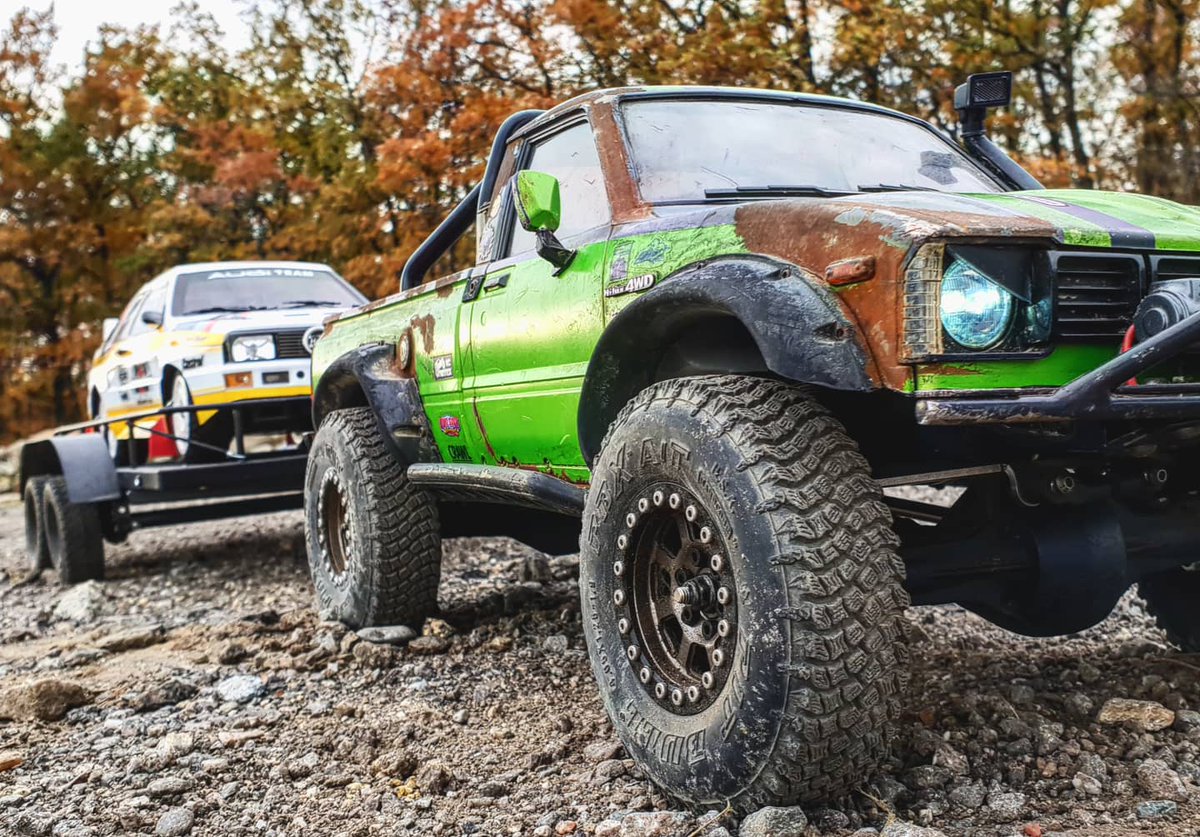 RemoteAddicted's tweet photo. Spending all your money on an Audi Sport Quattro and there's no more money left for the tow truck ๐
#rc #audi #audisportquattro #audiquattro #rcrallycar #toyotahilux #toyota #hilux #rc4wd #tamiya #axialscx10 #rclove https://t.co/OfSt2jKj3l