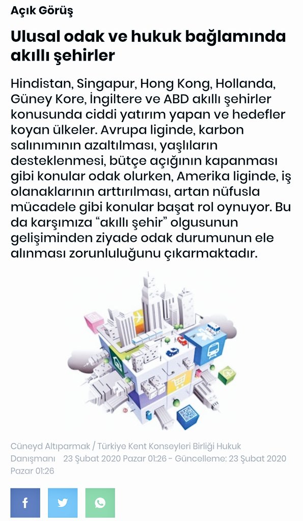 cuneyd6parmak's tweet photo. ▶️ "Ulusal odak ve hukuk bağlamında akıllı şehirler" başlıklı yazım Star Açık Görüşte yayımlandı...
🔗https://t.co/8R3SPUfEzC
.
.
.
@stargazete #AçıkGörüş #AkıllıŞehirler #Kent #Teknoloji #Şehir #Hukuk #Ülke #Türkiye #Avrup #Amerika #Pazar #Gazete #StarAçıkGörüş #Medya #Adalet https://t.co/hPtxHqB9oL